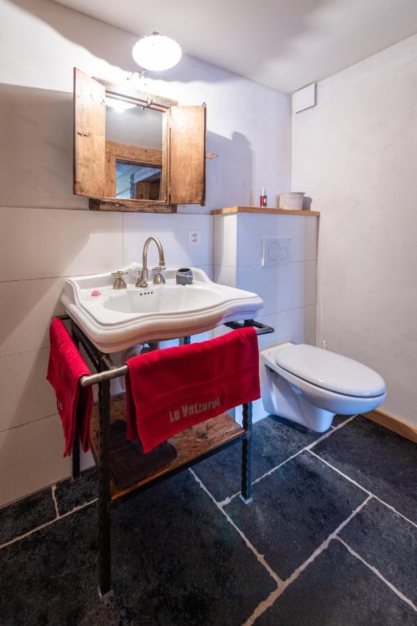 Ferienwohnung Le Vatzerou La Tzoumaz Exterior foto